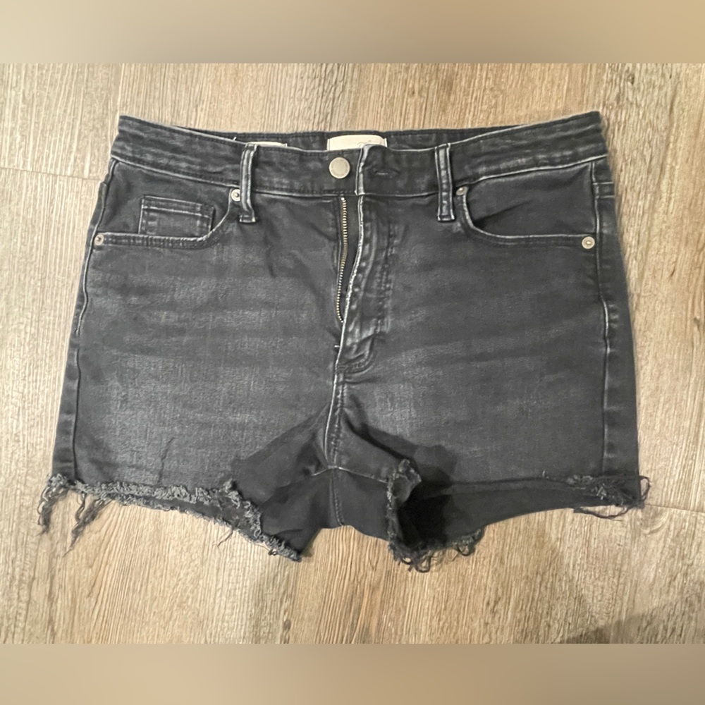 Universal Thread Black Denim Women Shorts